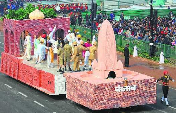 इस झांकी को 2019 में तीसरा अवॉर्ड मिला था। फाइल फोटो