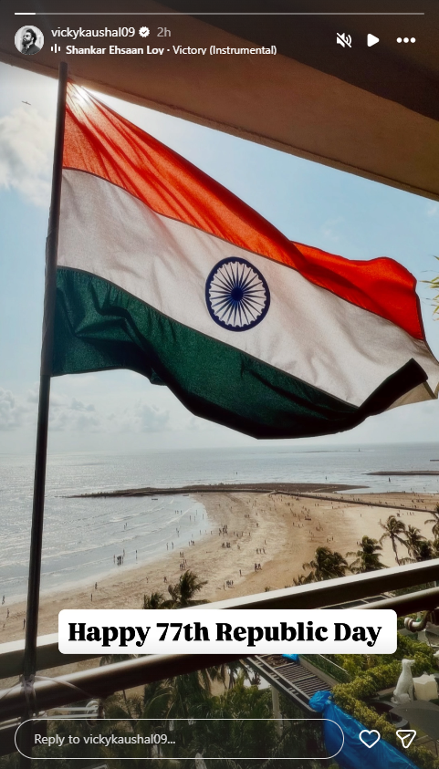 77 व्या प्रजासत्ताक दिनाच्या सेलेब्रिटींनी दिल्या शुभेच्छा: आलिया भट्टने मुलगी राहाने बनवलेला तिरंगा शेअर केला, हृतिक आणि अक्षयनेही दिल्या शुभेच्छा