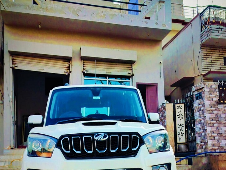 चोरी हुई स्कॉर्पियो गाड़ी (फाइल फोटो)