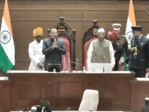 Rajasthan Assembly Budget Session Begins | Leaders Tribute