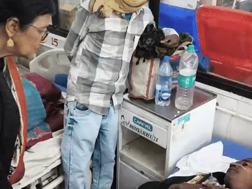 कोरबा में टोकन नहीं मिलने से परेशान होकर किसान ने पीया था कीटनाशक।