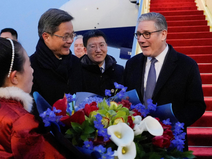 બ્રિટિશ પીએમ સ્ટાર્મર 28 જાન્યુઆરીએ ચીનની રાજધાની પહોંચ્યા.