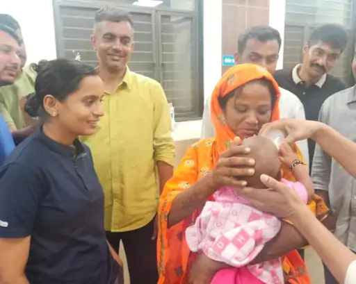 6 महीने पहले भी एक रैकेट को पकड़कर उनके पास से 6 महीने की बच्ची छुड़ाई गई थी।