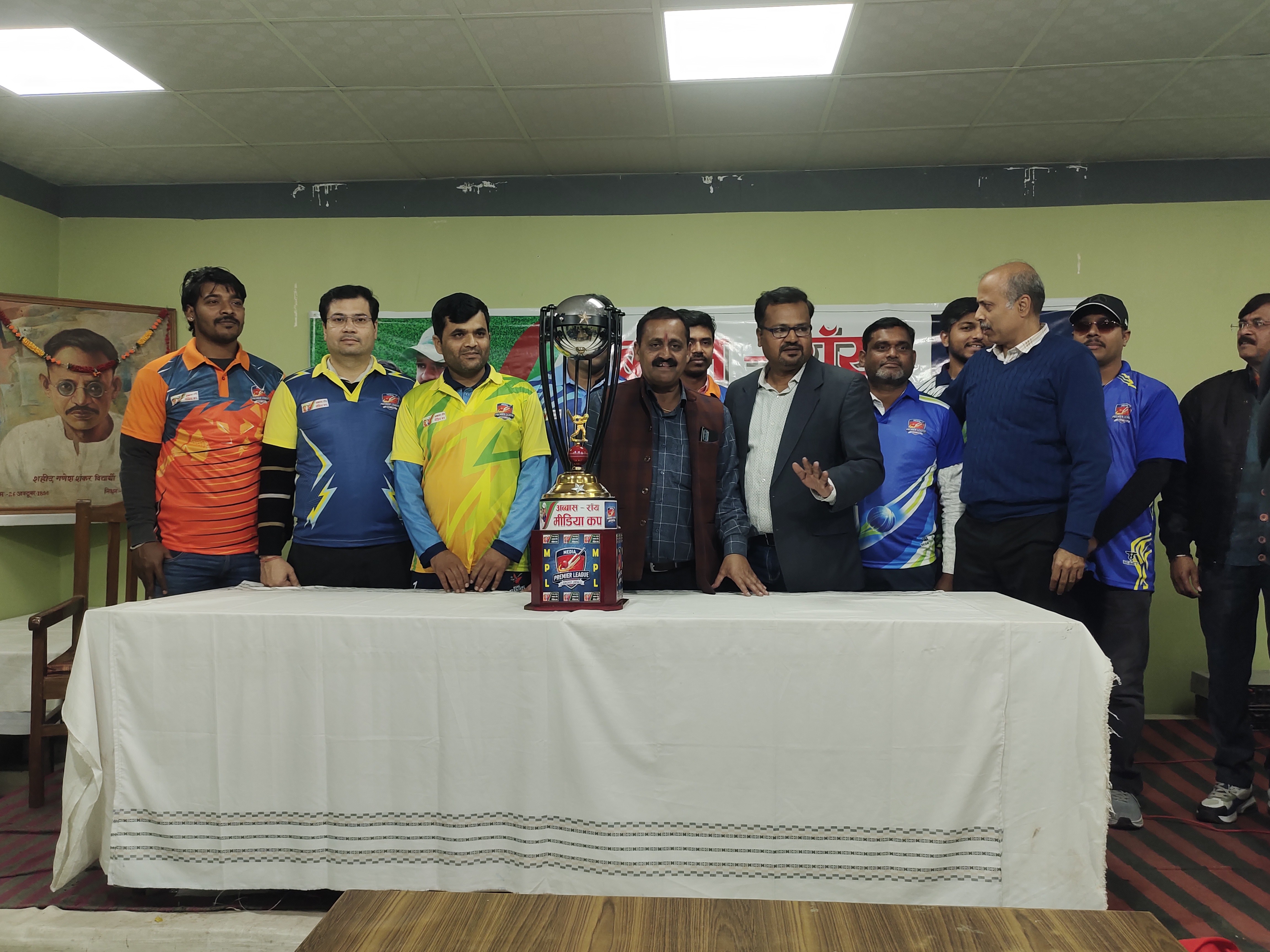 Abbas-Rai Media Cup Begins in Prayagraj; 8 Teams Compete