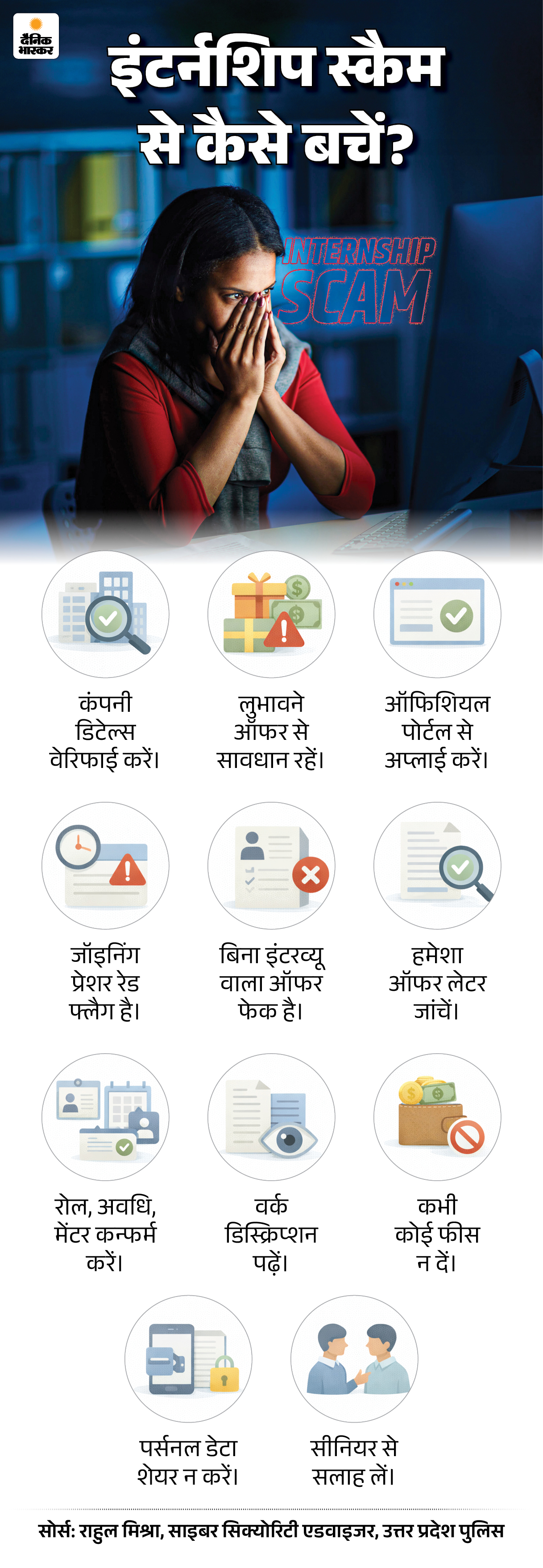 Internship Scam; Fake Job Offer Cyber Fraud 13 cyber literacyinternship scam 010220263 1769866562 -