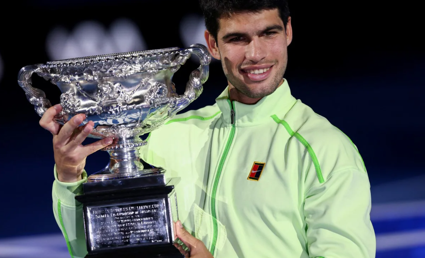 अल्कारेज के नाम अब तक कुल 7 ग्रैंड स्लैम खिताब हैं।