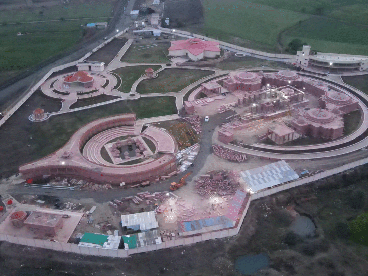 11 एकड़ में आकार ले रहा है संत रविदास महाराज का भव्य परिसर।