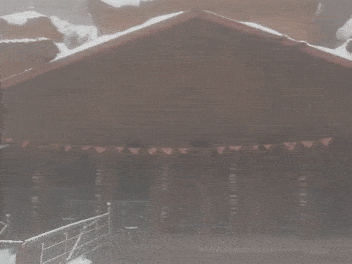 उत्तराखंड के गंगोत्री और यमुनोत्री में बर्फबारी हो रही है।