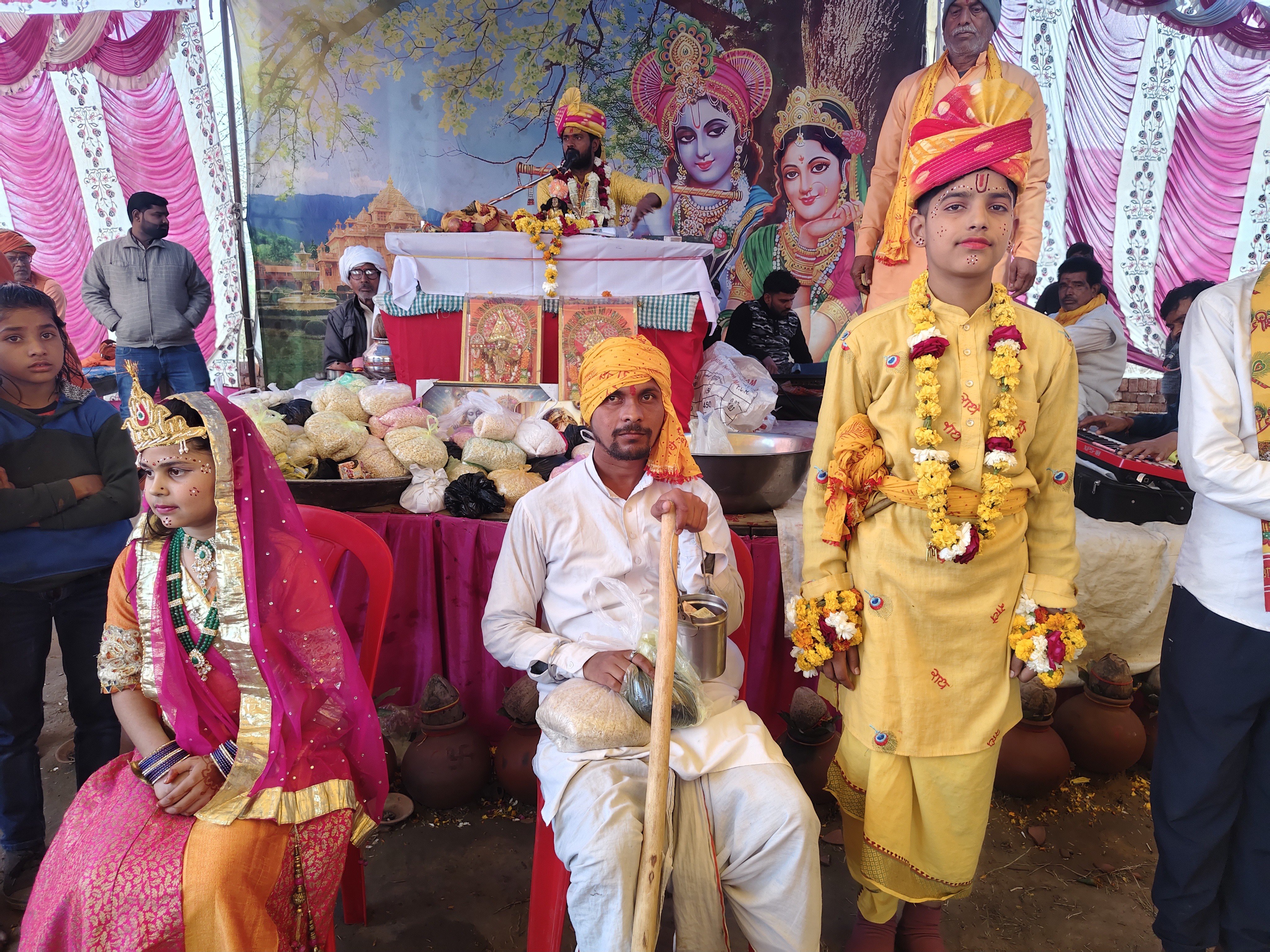 Podha Village Bhagwat Katha Concludes | Acharya Kanhaiyalal Farewell