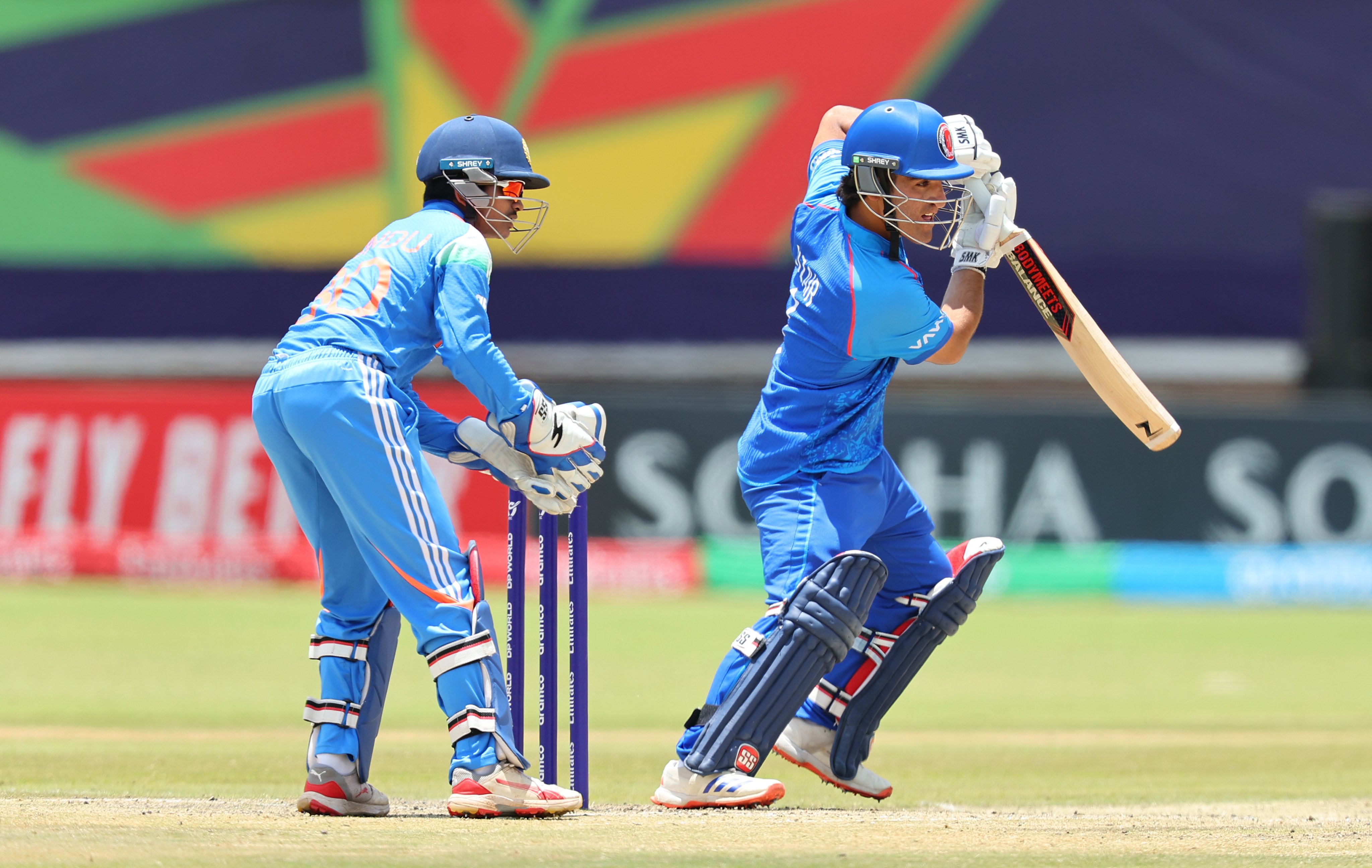 उजैरुल्लाह नियाजई ने चौके से फिफ्टी पूरी की। (फोटो- ACA)