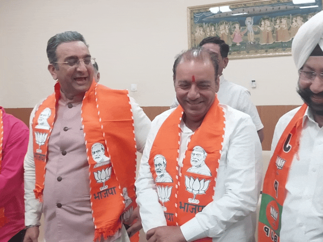 जोधपुर पहुंचने पर भाजपा कार्यकर्ताओं ने गौरव भाटिया का स्वागत किया।