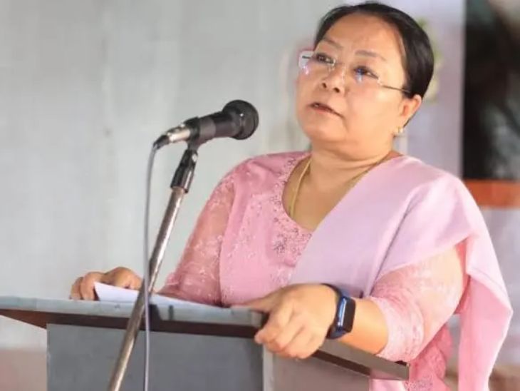 नेम्चा किपगेन पूर्व CM बीरेन सिंह के दो कार्यकाल में मंत्री रह चुकी हैं।