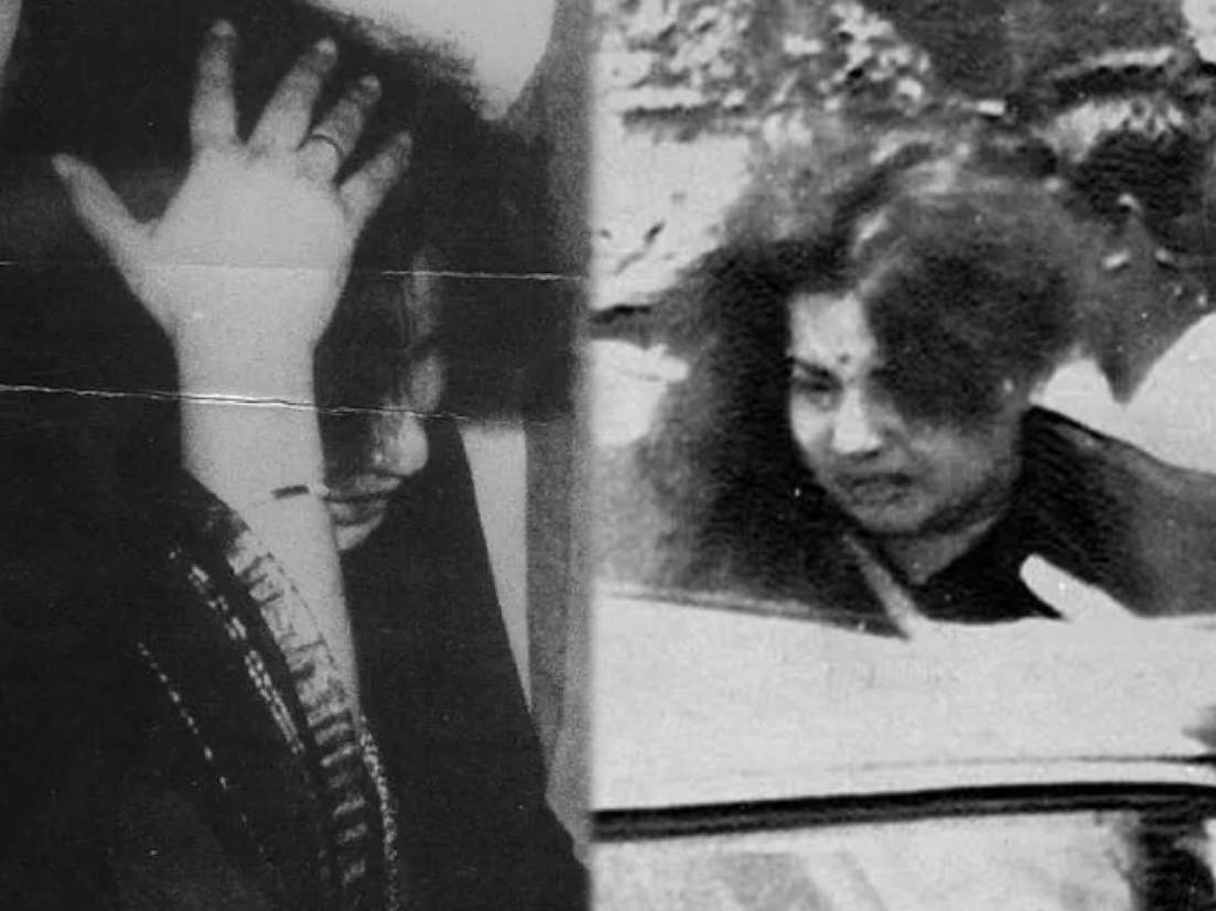 सदन में हंगामे के बाद जयललिता विधानसभा से रोती हुई बाहर आती दिखीं। उनके बाल भी बिखरे हुए थे।