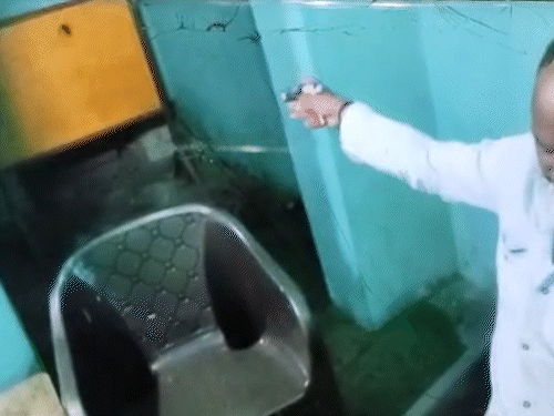 आरोपी के फोन में मिला पिस्टल का ट्रायल वीडियो।