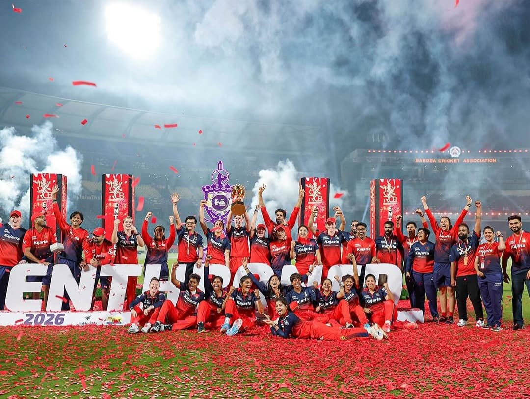 RCB दूसरी बार WPL चैंपियन बनी है।