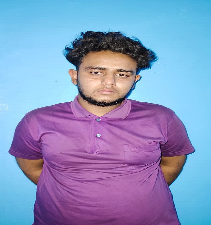 आरोपी नवीन को गिरफ्तार कर लिया गया है।