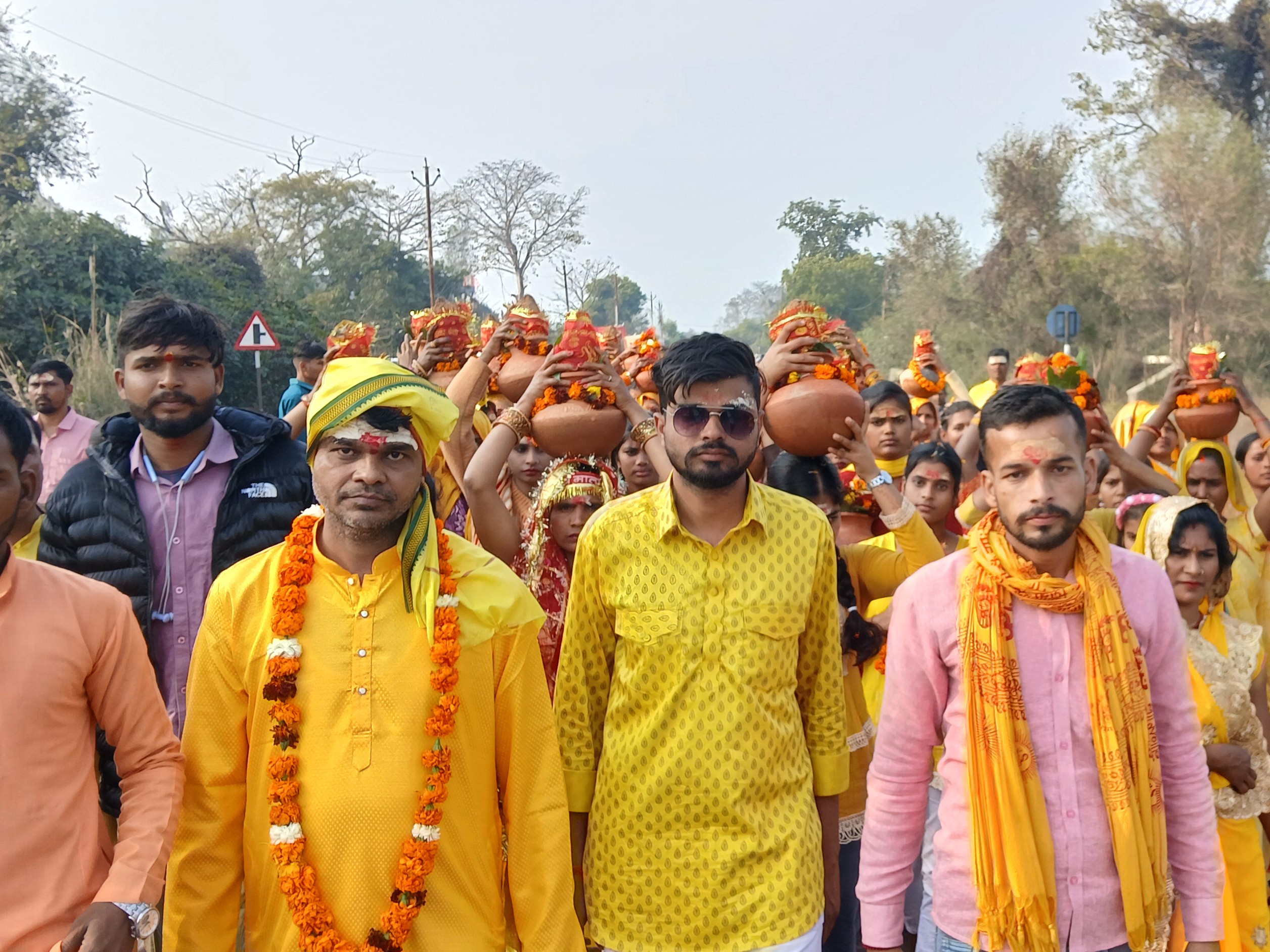 Rupgarh Kalash Yatra Inaugurates 9-Day Bhagwat Katha | Pandit Balram Ji ...