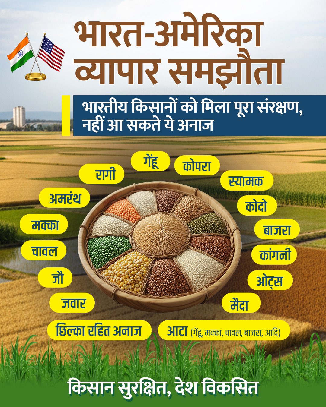 এই পোস্টার প্রকাশ করেছেন বাণিজ্যমন্ত্রী পীযূষ গোয়েল। সূত্র-এক্স