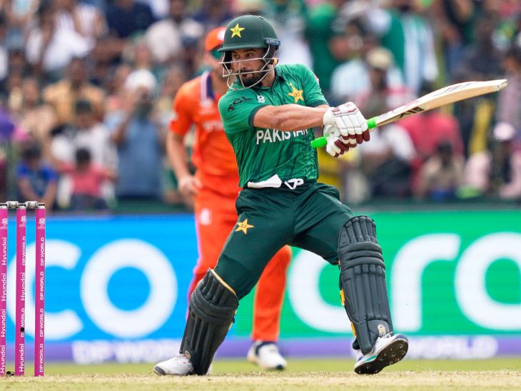 फहीम अशरफ प्लेयर ऑफ द मैच रहे। उन्होंने 11 बॉल पर नाबाद 29 रन की पारी खेली। - Dainik Bhaskar