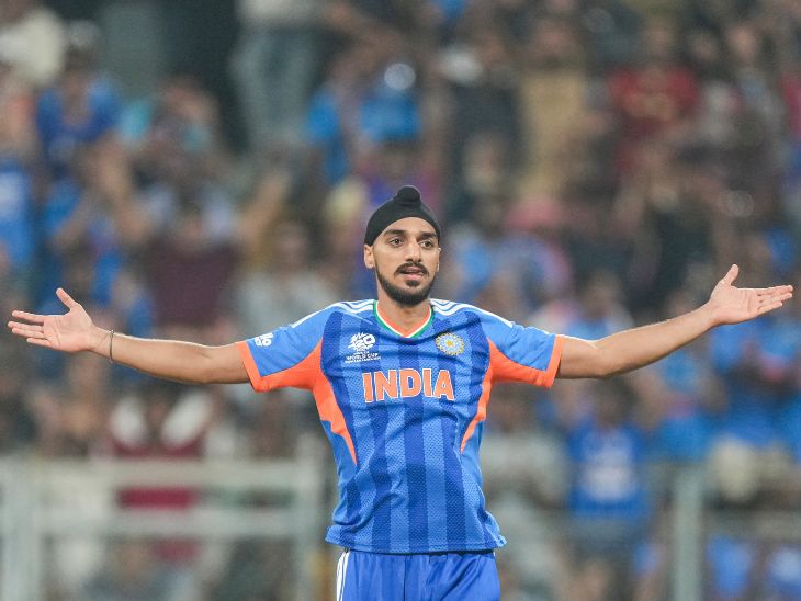 अर्शदीप सिंह ने पावरप्ले में 1 विकेट लिया।