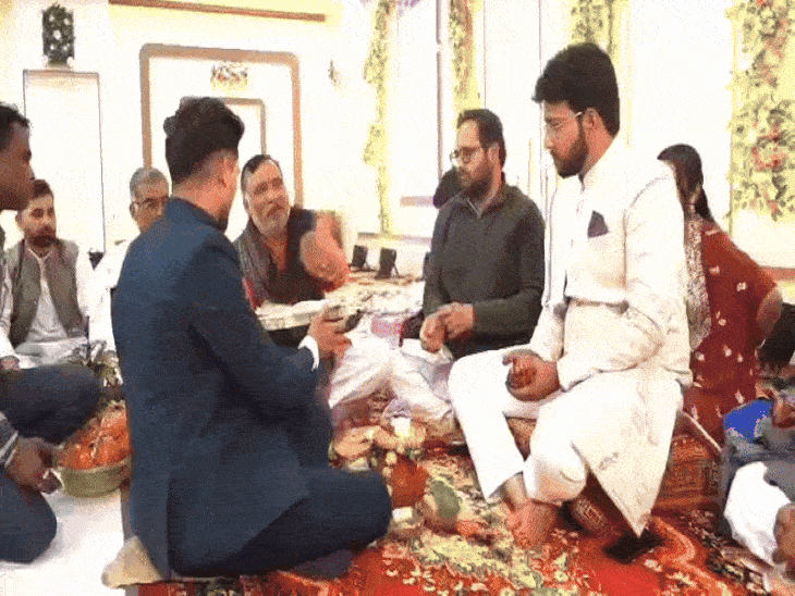 शादी विवाह का दृश्य। - Dainik Bhaskar