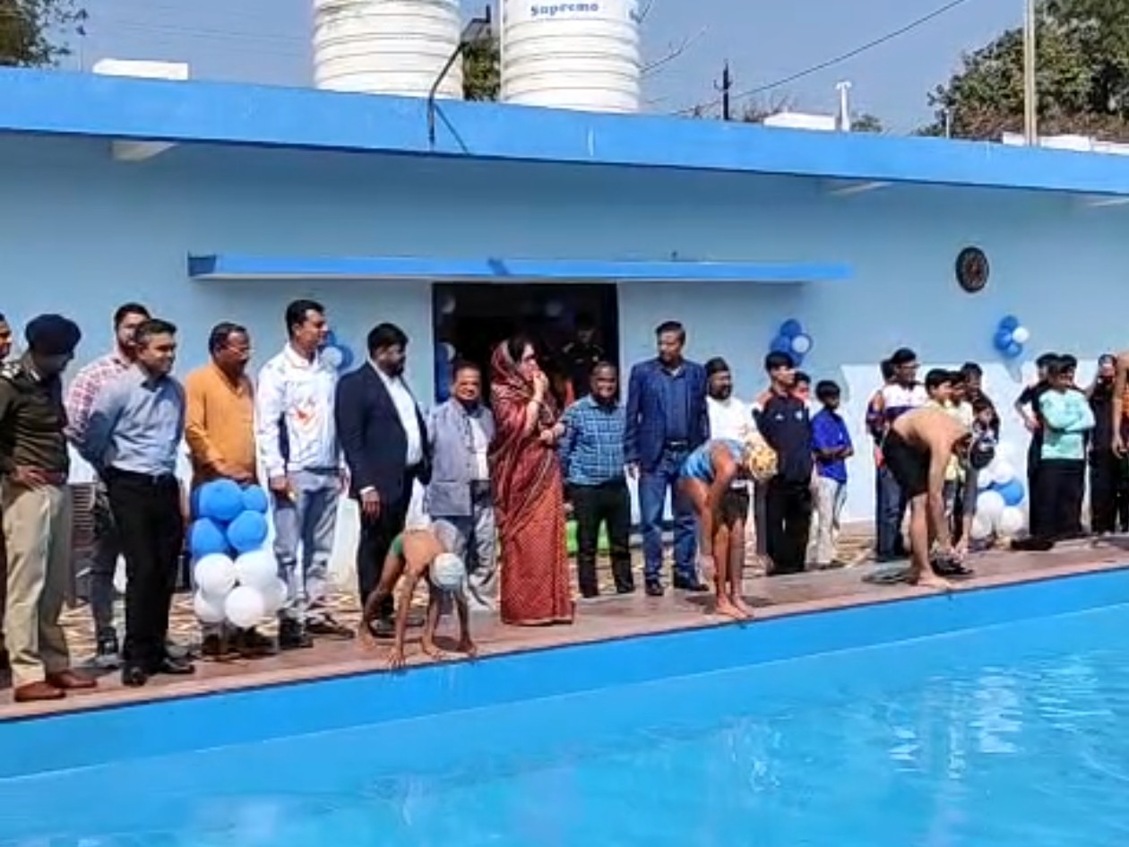 Md Roor Chkar Pool Dhar Swimming Pool Inaugurated; Congress Slams Rs 2500 Fee