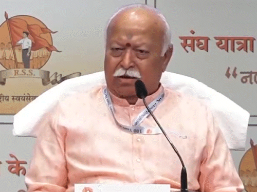 RSS Mohan Bhagwat Retirement Statement; Hindi vs English Language | Interview Updates