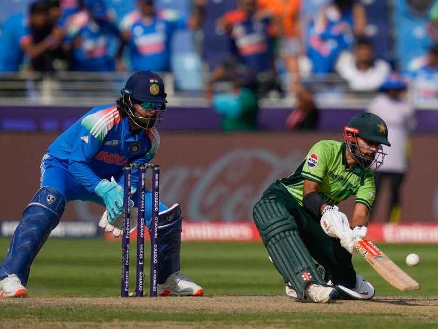 भारत-पाकिस्तान के बीच आखिरी ICC मैच चैंपियंस ट्रॉफी 2025 में खेला गया था। - Dainik Bhaskar