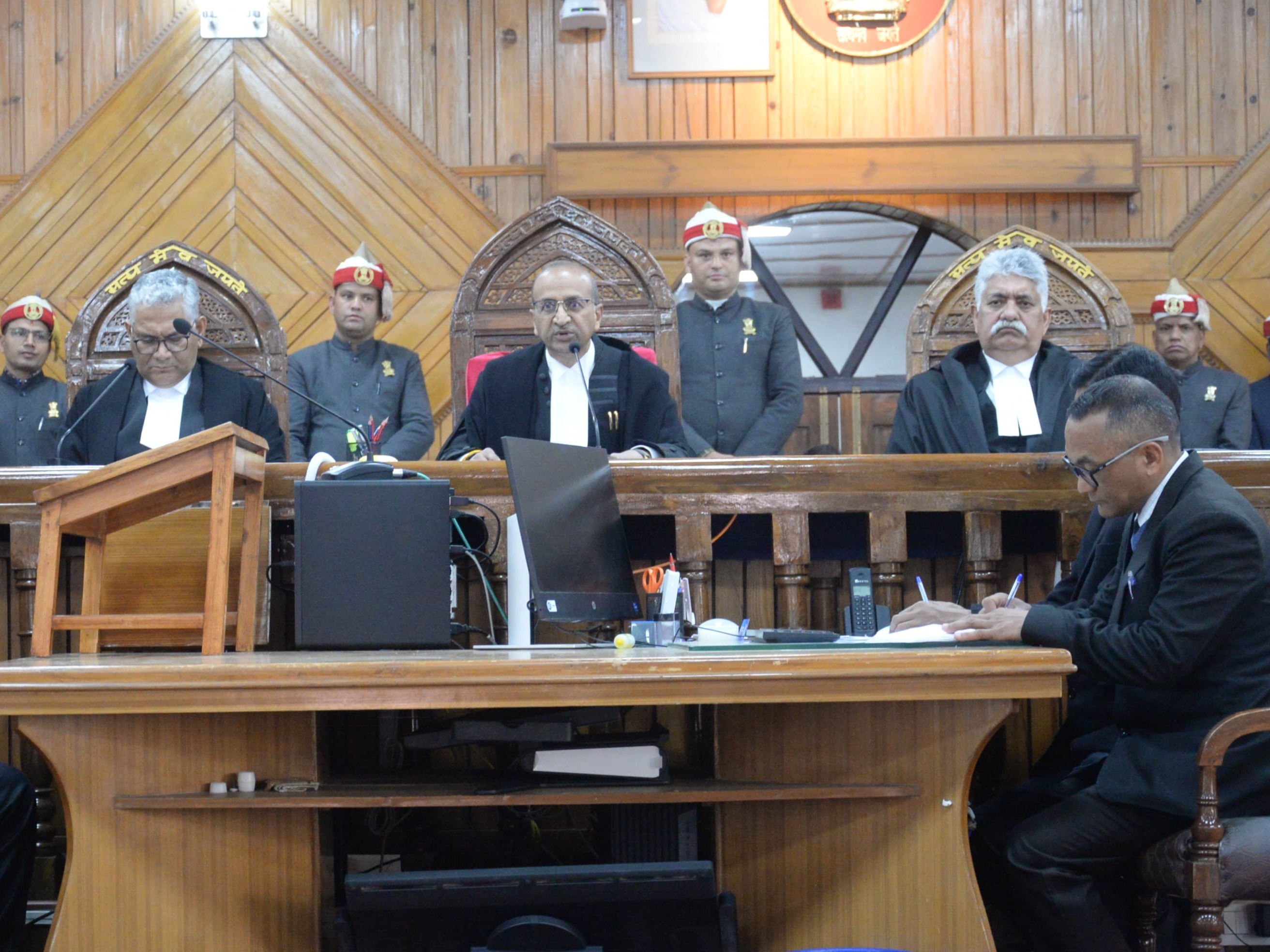 Uttarakhand HC Chief Justice Manoj Kumar Gupta Takes Charge | Full ...