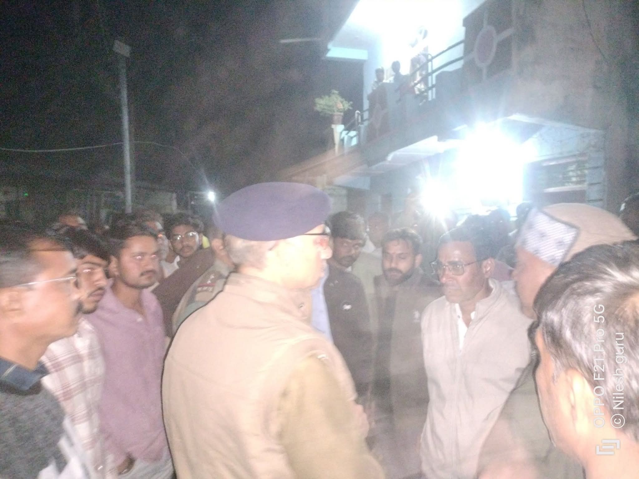 Bidwal Stone Pelting Banole | 2 Women Injured; SP Mayank Awasthi Visits ...