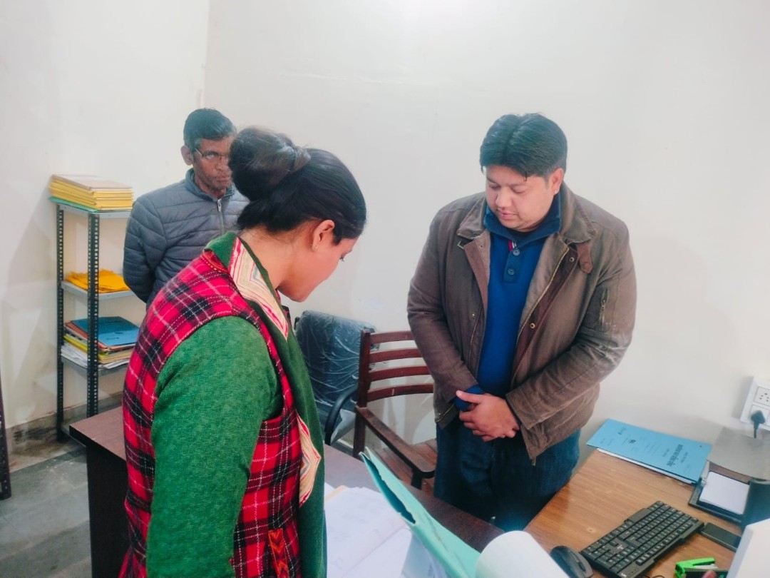 Dhanora DM Inspection | E-Posh Machine Tax Collection, Pending Applications