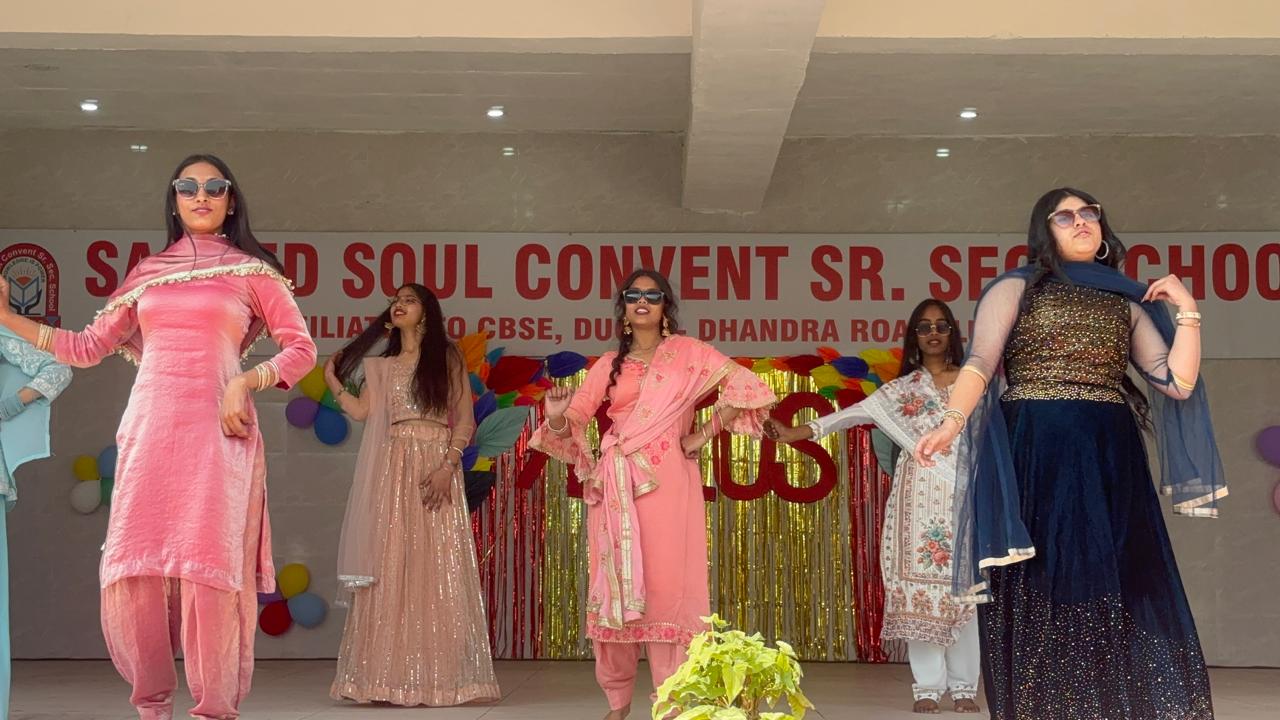 Farewell party for class 12 students
