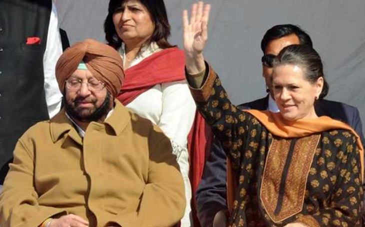 कैप्टन अमरिंदर सिंह सोनिया गांधी के करीबी थे।