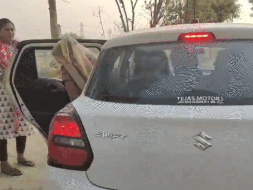 16 अप्रैल 2025 को सास और दामाद ने दादों थाने में सरेंडर किया था।