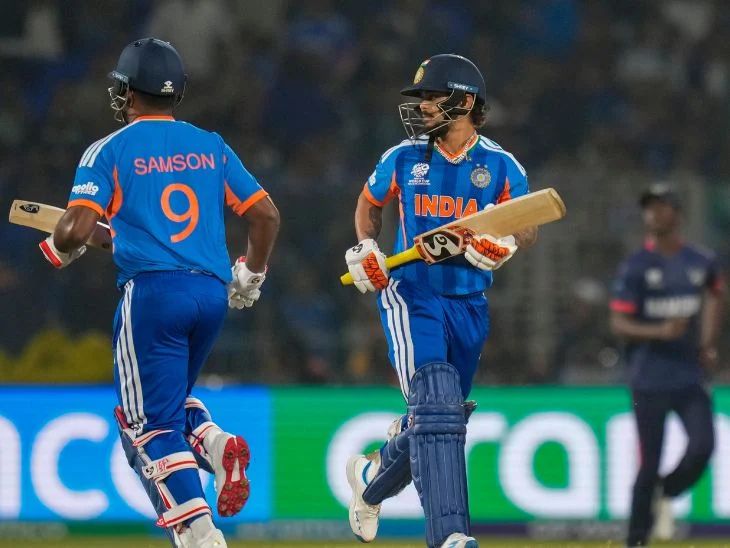 भारतीय ओपनर्स ने 25 रन की साझेदारी की।