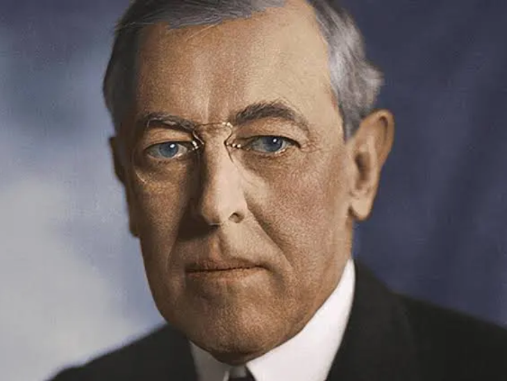 वुडरो विल्सन 1913 से 1921 तक दो बार अमेरिका के राष्ट्रपति रहे। (फाइल फोटो)