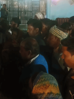 हत्या के बाद परिजनों ने हंगामा किया।