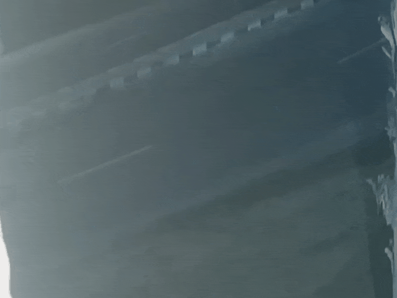 रात के अंधेरे में पिकअप को चुराकर ले जाते चोर।