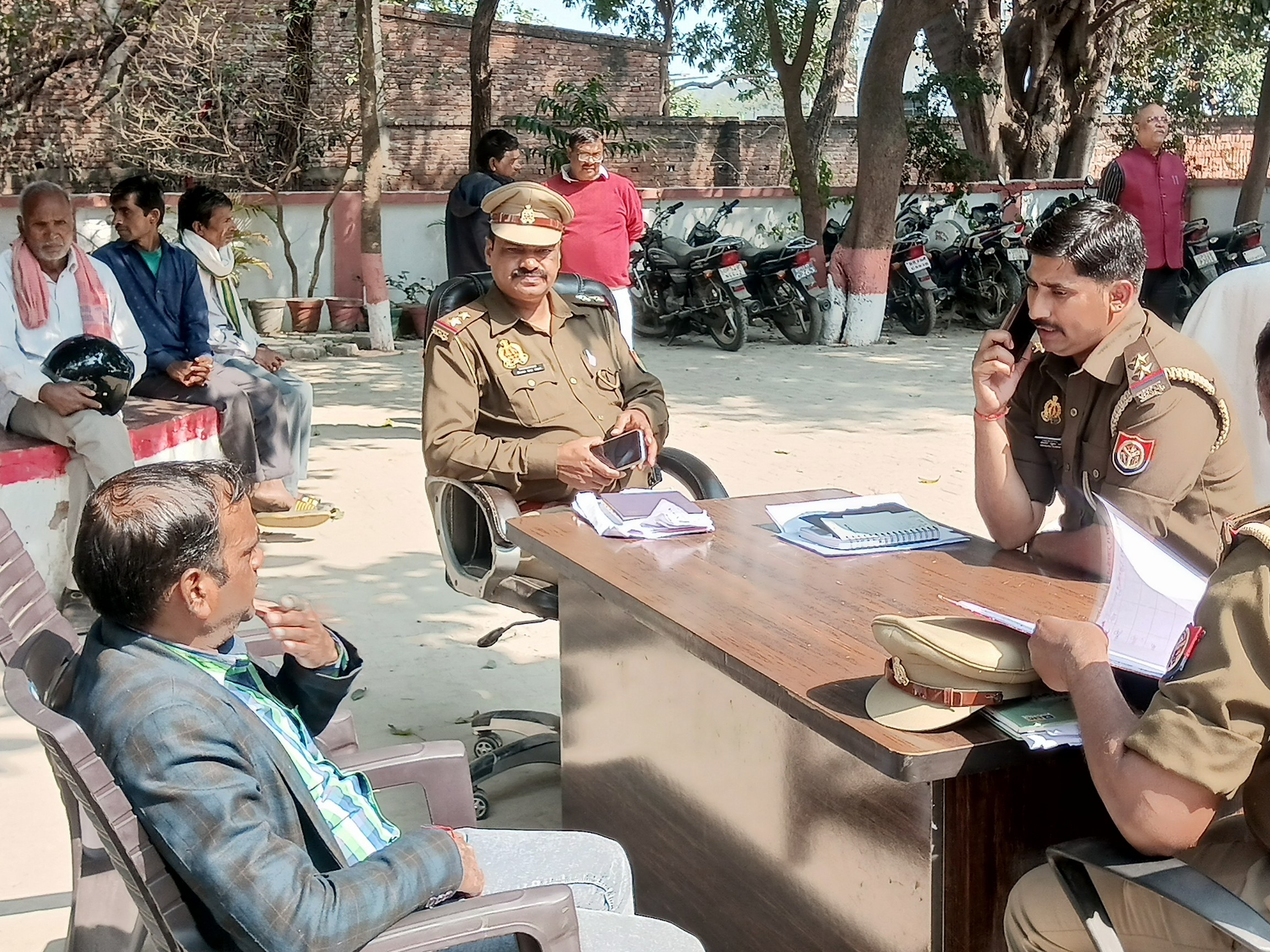 Bhatpar Rani Thana Divas: 7 Complaints Received, 1 Resolved On Spot