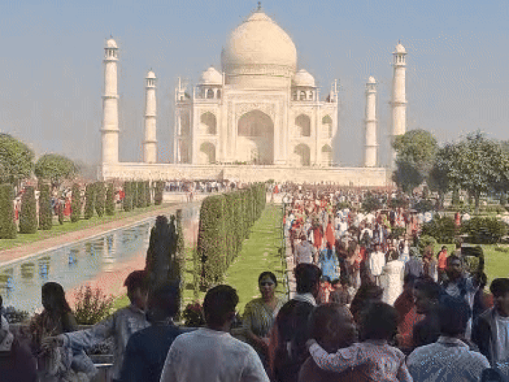विदेशी महिला पर्यटक ने ताज महल मैनेजमेंट पर उठाए सवाल