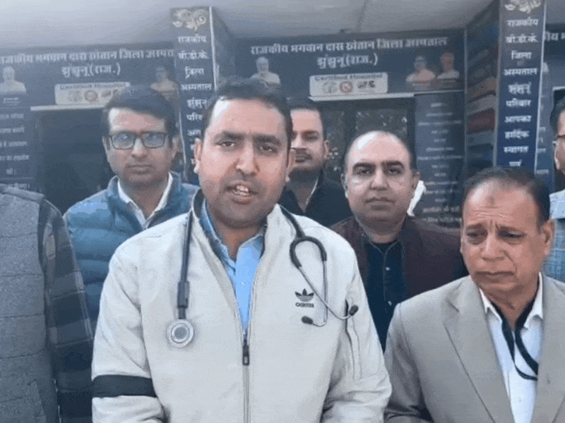 ARISDA के प्रवक्ता डॉक्टर विजय सिंह झाझरिया।