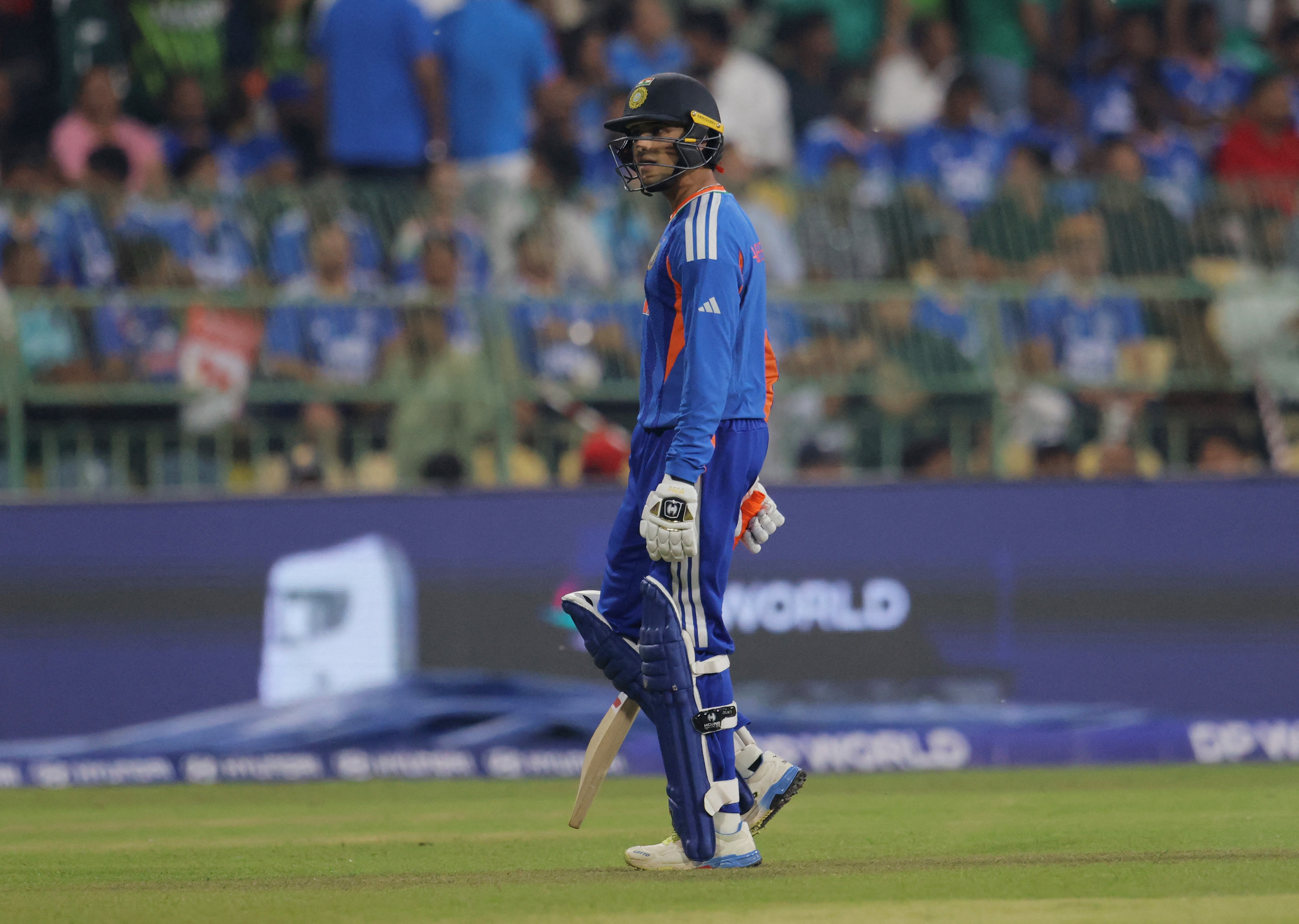 अभिषेक शर्मा वर्ल्ड कप में खाता भी नहीं खोल सके हैं।