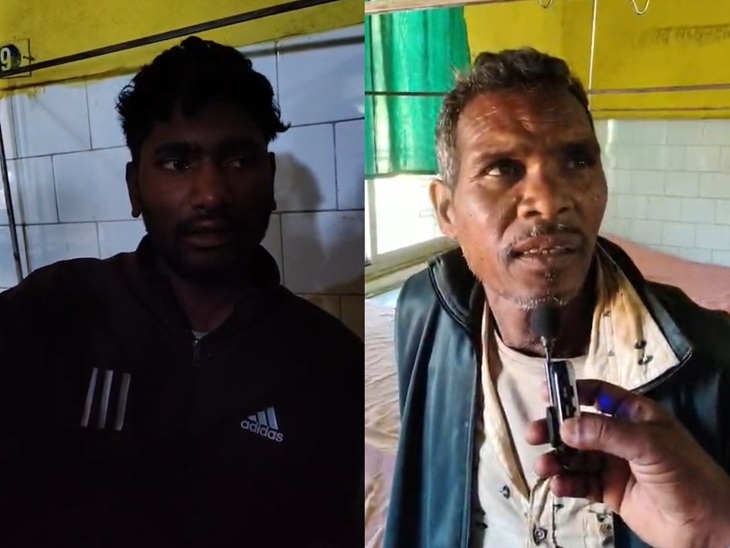 दो घायलों का अस्पताल में किया जा रहा इलाज।