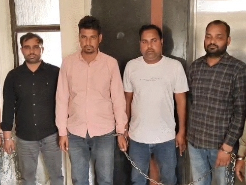 Haryana Mastermind GATE Exam Cheating Syndicate 7 GATE परीक्षा में नकल की साजिश का भंडाफोड़, 6 आरोपी गिरफ्तार।