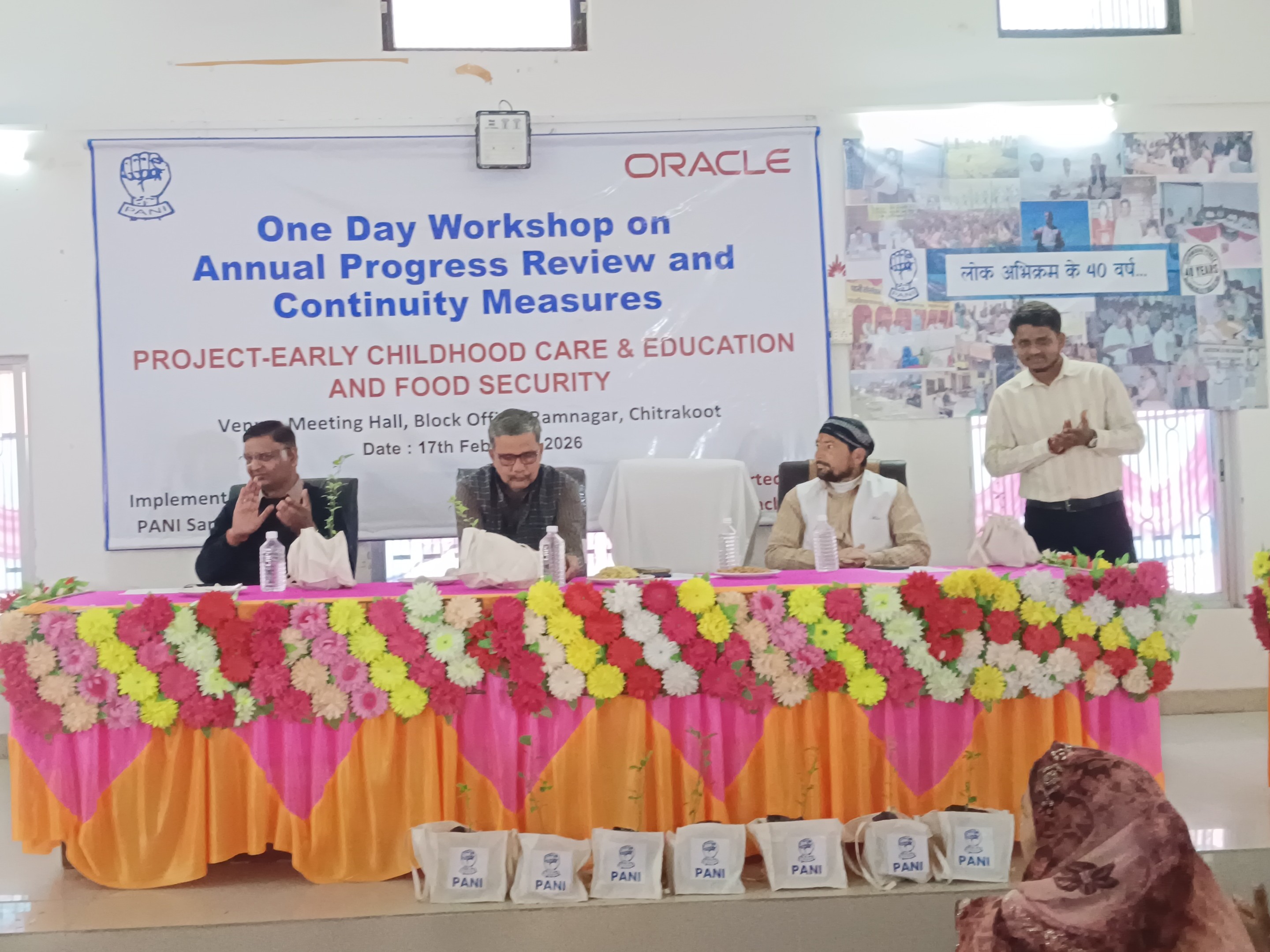 Ramnagar Block ECCE & Food Security Project Review | Water Institute-Oracle