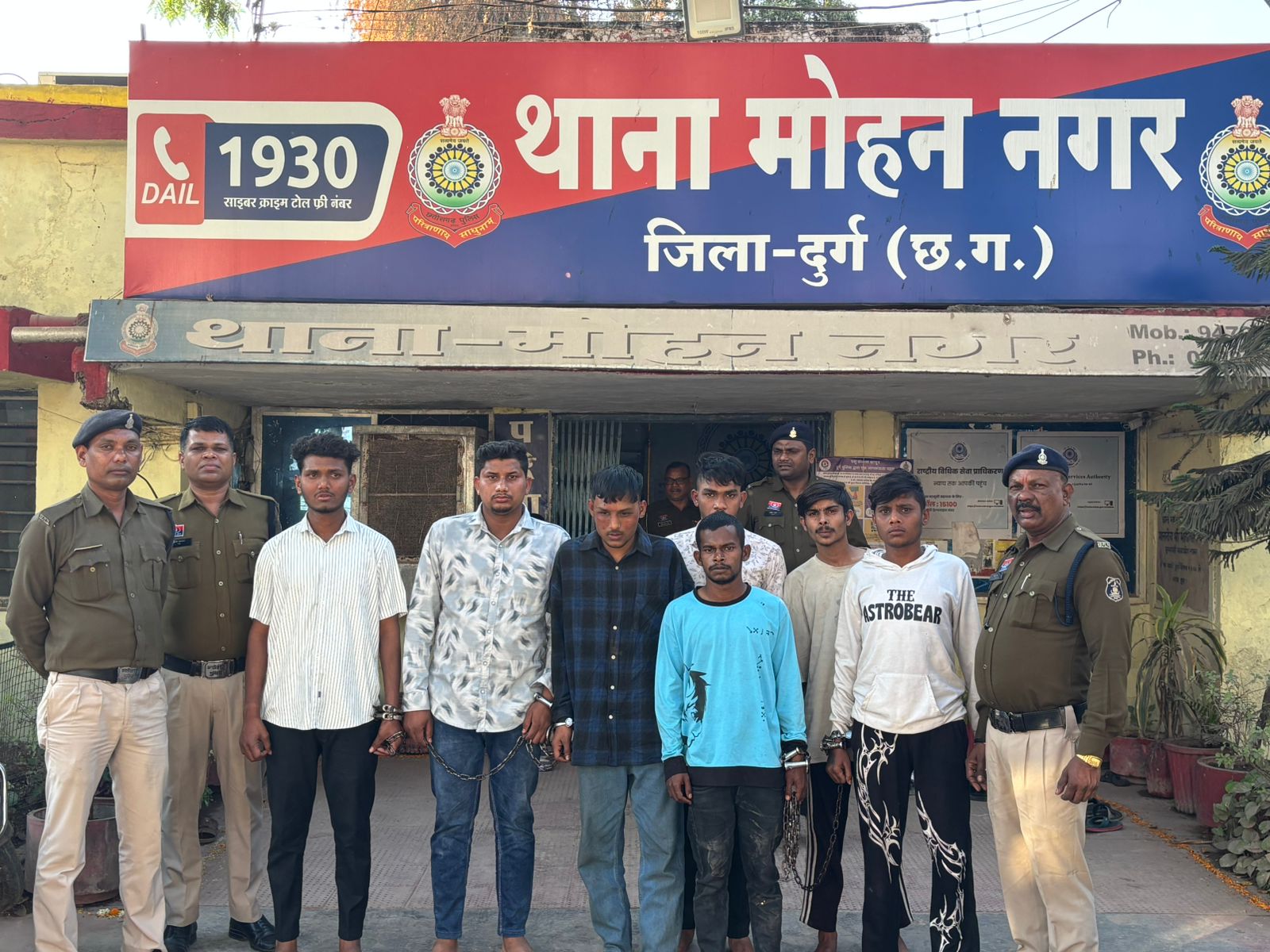 पुलिस ने नाबालिग की हत्या के मामले में 7 आरोपियों को किया गिरफ्तार।