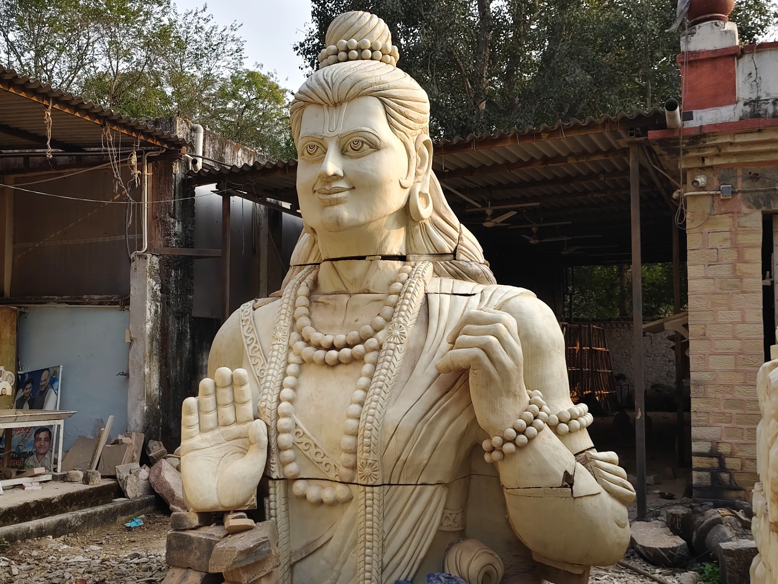 51 Feet Ram Murti Reaches Raipur | Chhattisgarh Govt Statue Delivery