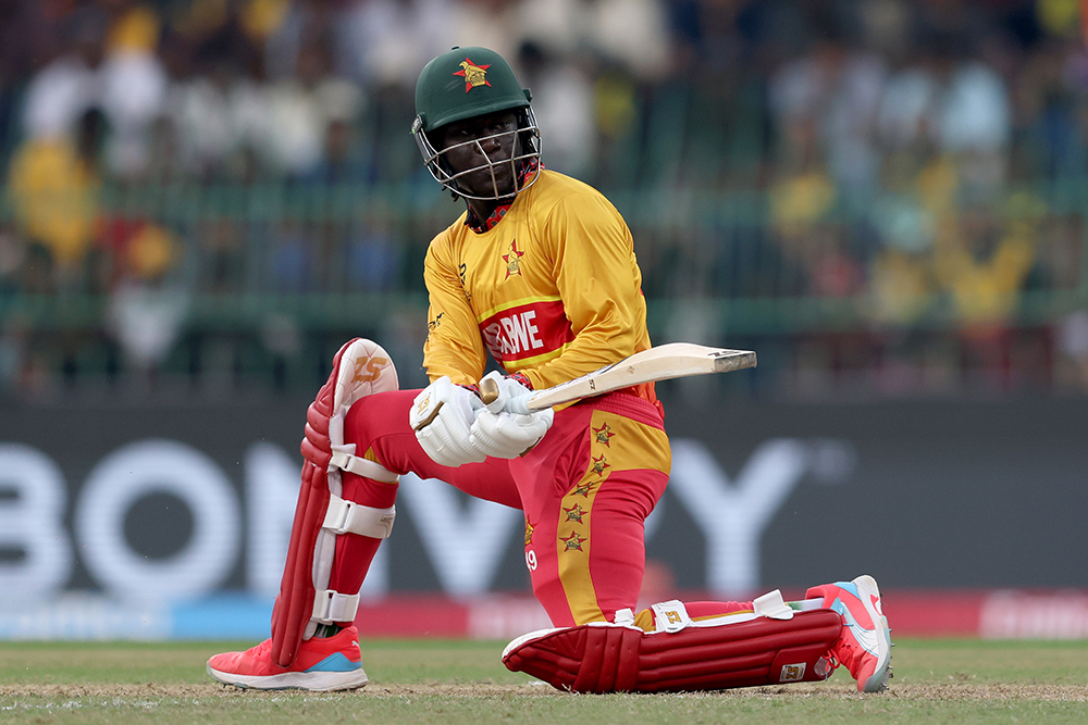 तदिवानाशे मारुमनी 34 रन बनाकर आउट हुए। (फोटो- जिम्बाब्वे क्रिकेट)