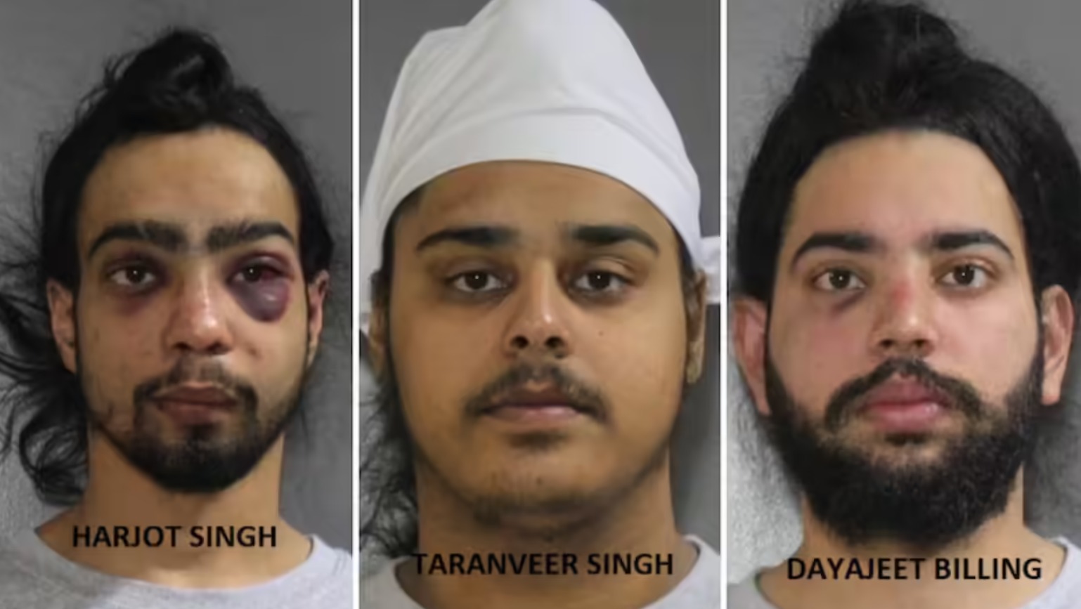 कनाडा में इन तीन खालिस्तान समर्थक युवकों हरजोत सिंह, तरनवीर सिंह और दयाजीत बिलिंग को गिरफ्तार किया गया। - फाइल फोटो