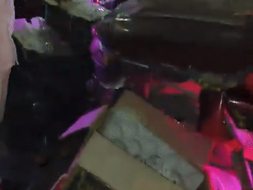 शकरपुर की तस्वीर, यहां कार ने 5 रेहडियों की टक्कर मारी।